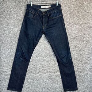 Deus Ex Machina Jeans Men's Size 30x32 Blue Denim Straight Dark Wash Outdoor